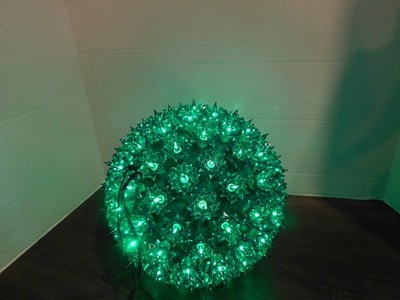 Bethlehem lighting 150Lt x 10'' LED Green Color Starlight Sphere Tested