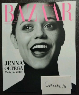 Harper's Bazaar Magazine June Summer 2025 JENNA ORTEGA Cover