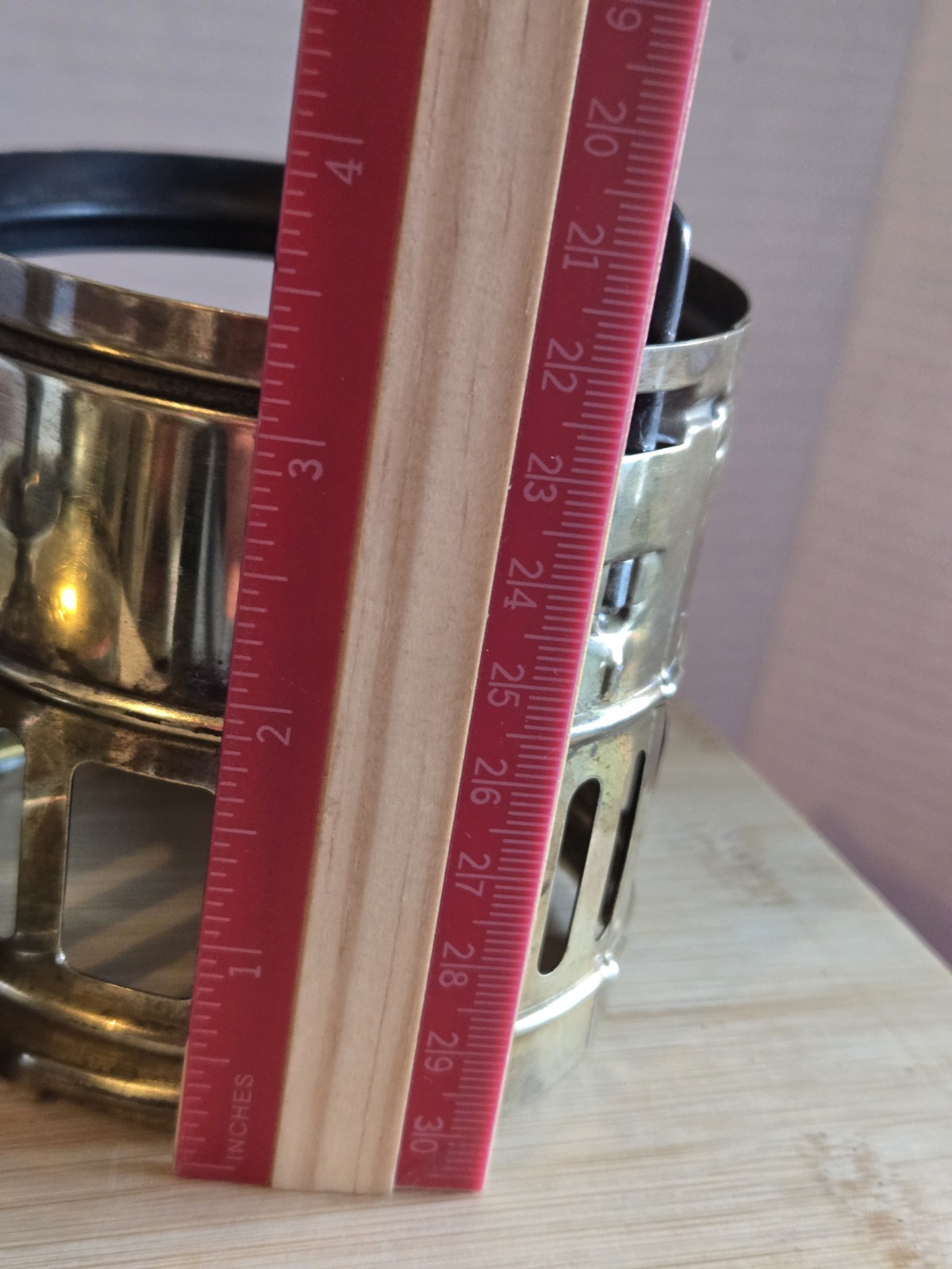 UNTESTED Vintage Svea 123 Brass Backpacking Stove –Made in Sweden–w/ Windscreen 