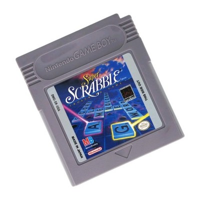 Super Scabble (Nintendo Game Boy, 1991) Video Game Cartridge -Cleaned, Tested-