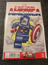 Captain America #12 Lego Leonel Castellani Variant (Marvel Comics) NM