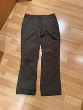 Leichte Trekkinghose Hose Outdoor für Damen dunkelgrün khaki zum krempeln Gr. 38