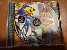 CTR Crash Team Racing (Sony PlayStation 1 PS1, 1999) Black Label No Manual