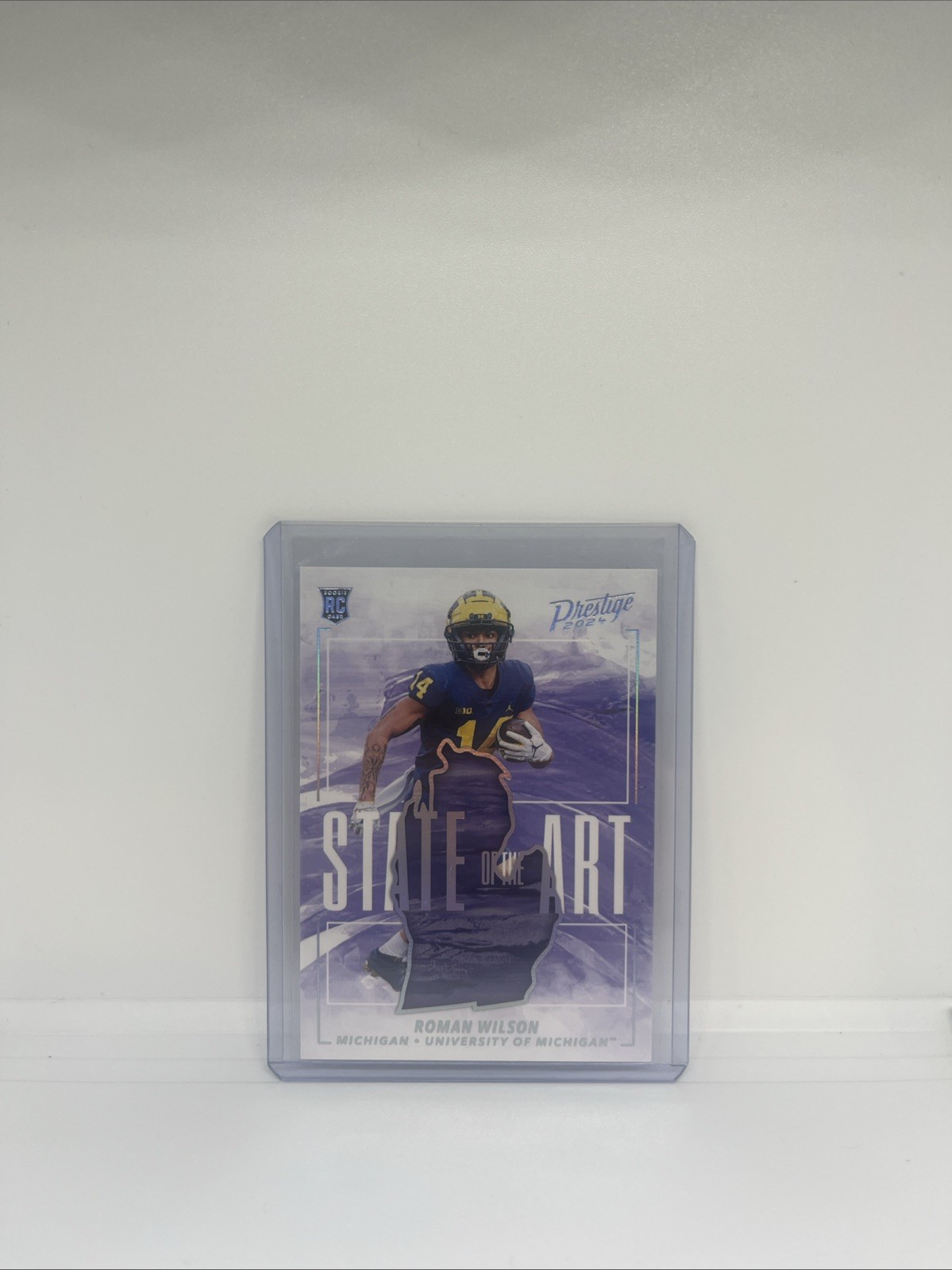 2024 Panini Prestige - State of the Art Roman Wilson (RC) #SA-RWL