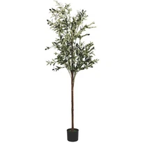Artificial Olive Tree Indoor, Faux Plants for Home, Living Room, Bedeoom Decor