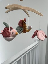 Little Dutch flowers & butterflies wooden music cot mobile