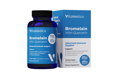 Bromelain with Quercetin Bottle EXP 11/26 (FREE SHIPPING)