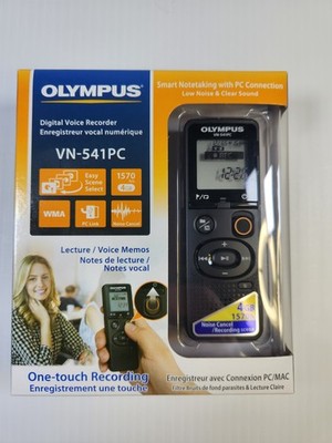 NEW Olympus VN-541PC 4GB Digital Voice Recorder - Black / BRAND NEW Sealed Box