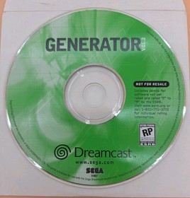 Vintage Sega Dreamcast Generator Vol 2 Game Demo Disc MDK 2 DOA Tony Hawk Rayman