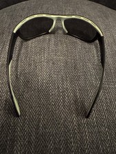 Men's Flying Fisherman Wrap Around Glasses Black and Green Polarized Sunglasses