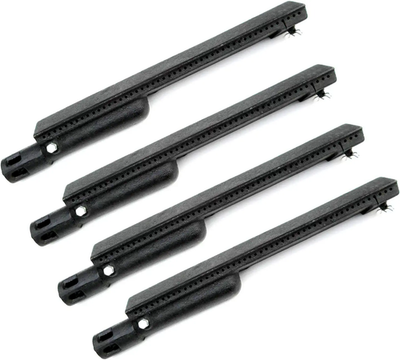 #ad Cast Iron Burners Replacement 4 Pack for Jenn Air Lowes Charbroil BBQ Gas Grills $63.97