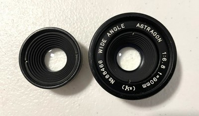 Astragon 6.8 f=90mm Wide Angle Front & Back Lens Cells - Shutter Not Included