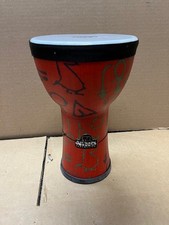 Nino Percussion NINO-EMDJ-PS 6" Elements Mini Synthetic Djembe, Pharaoh's Script