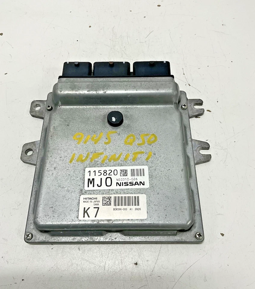 Módulo de control del motor Infiniti Q50 2014 NEC010026 OEM Foto 2 de 4