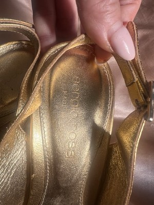 Sergio Rossi Sandalen Gold