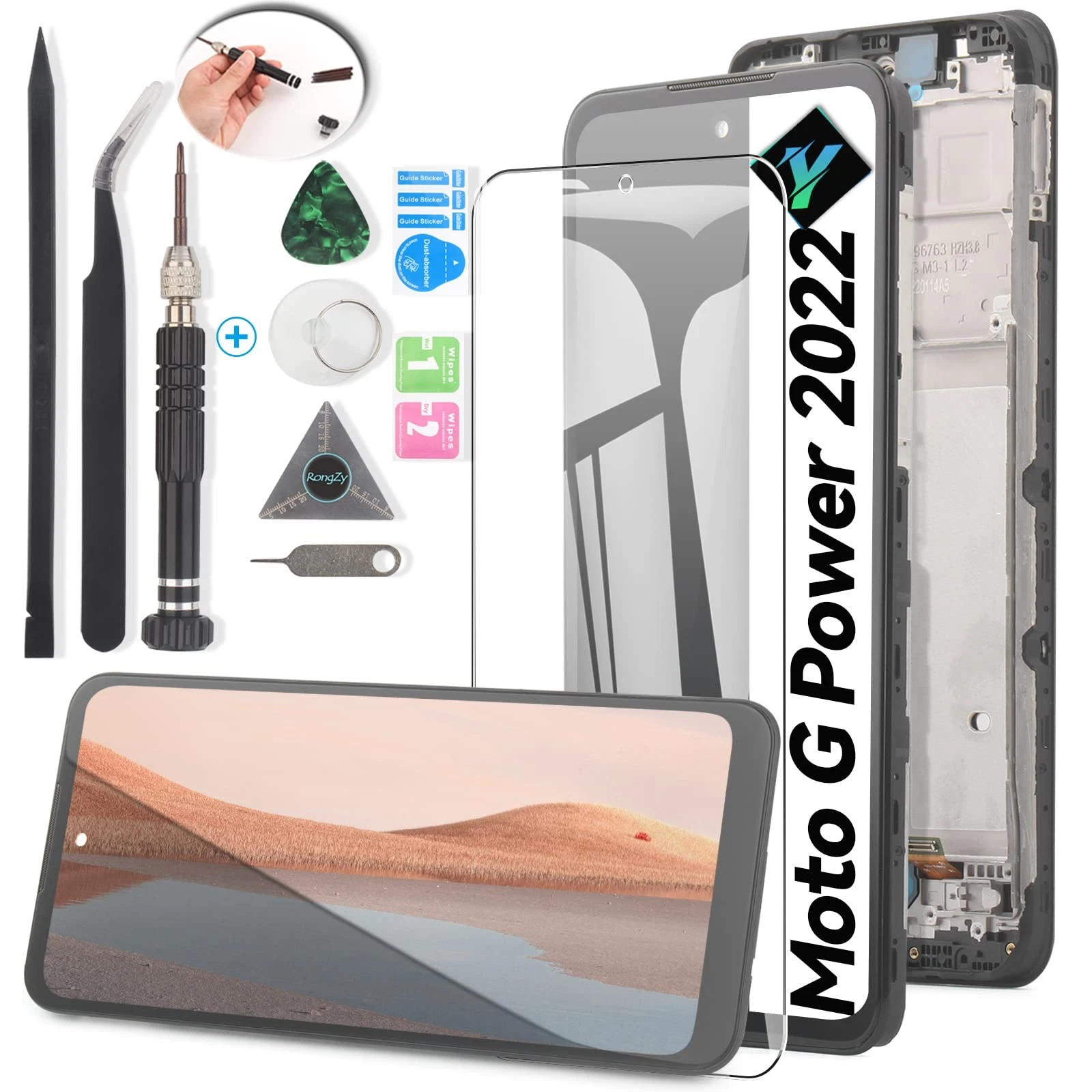 LCD for Motorola Moto G Power 2022 Screen Replacement Touch LCD Display Digit...