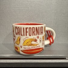 Starbucks Been There Series California Coffee Tea Mug Ornament