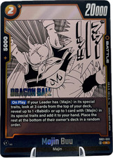 Majin Buu [Alternate Art] SB01-033 Prices | Dragon Ball Fusion