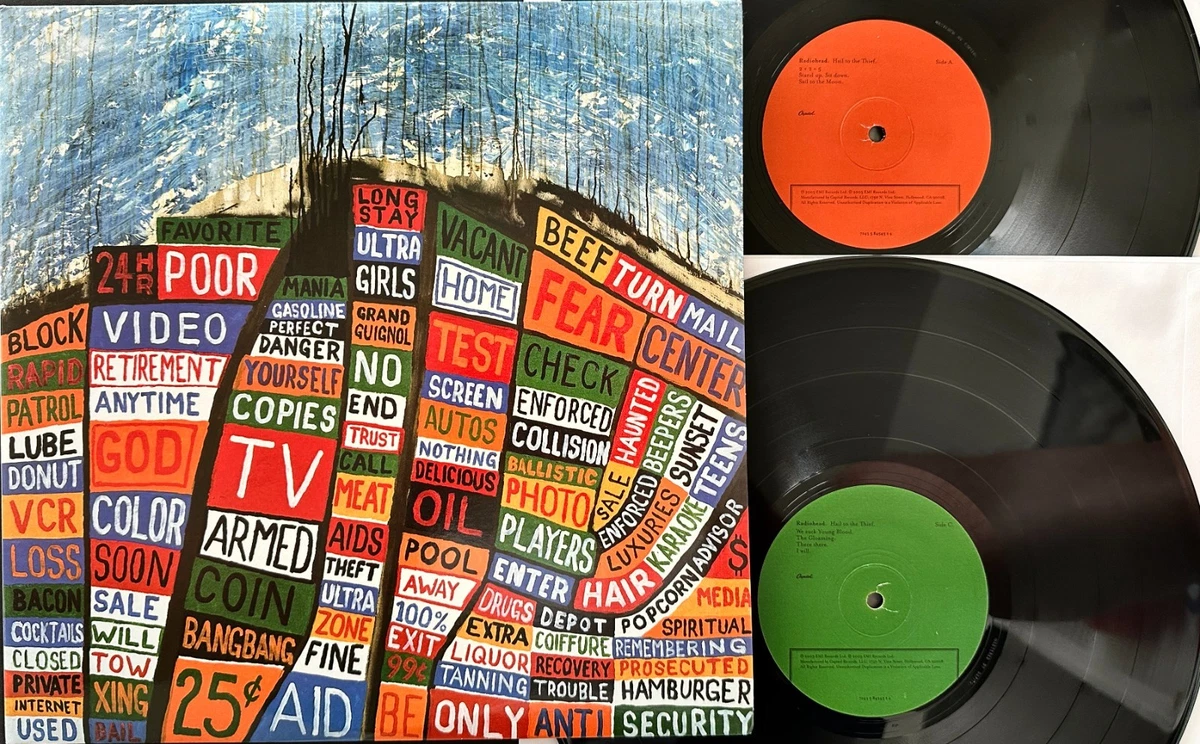 Preços baixos em Radiohead Rock Discos de vinil de velocidade de