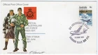 1971 FDC Australia - 50th Anniversary RAAF - 6 Cent Stamp - Richmond, NSW