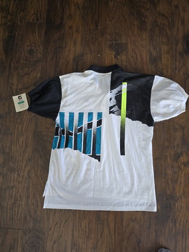 Nike Andre Agassi, 1990 US Open, Challenger Court Tennis Polo Nike NEU mit Etikett - Bild 10 von 10