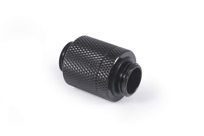 Alphacool ES D-Plug 20mm G1/4 AG auf G1/4 AG - Deep Black