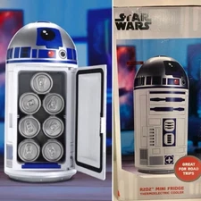 New! Star Wars R2D2 Mini Fridge Thermoelectric Cooler By UKONIC Robe Factory