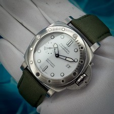 Panerai Submersible Bianco PAM01223 - 42mm - White dial - full set 5
