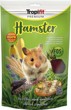 HAMSTER 500G Mangime Completo per Criceti, Con Banane Ed Erba Medica Granulare A