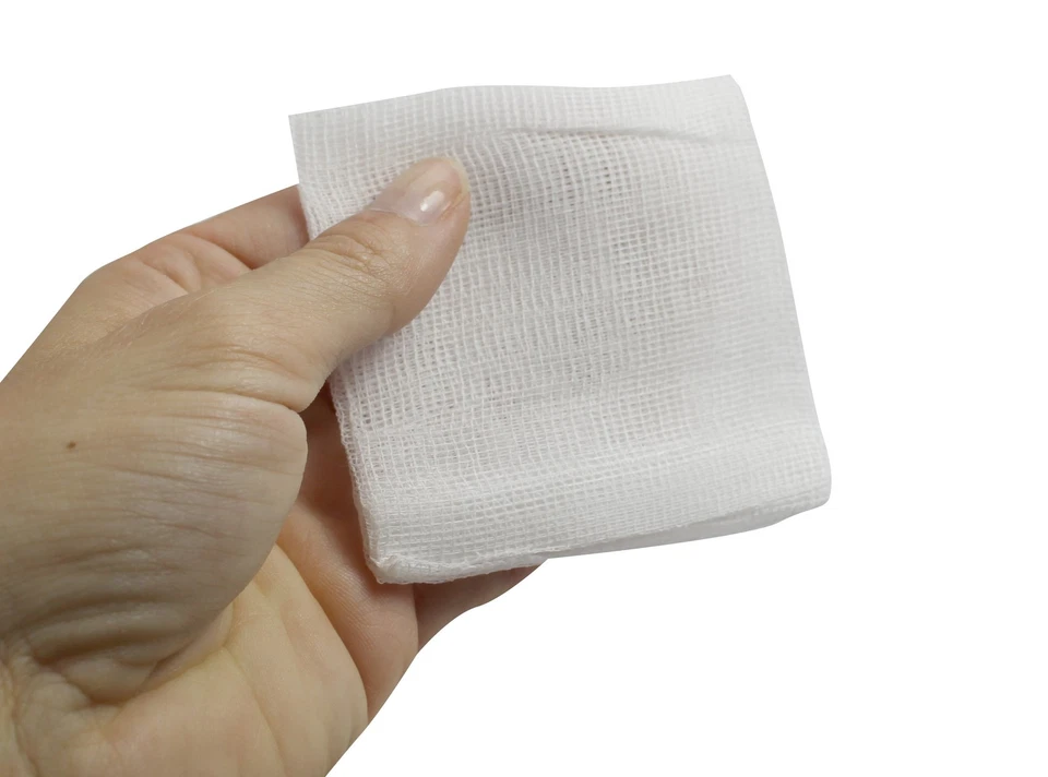 Noba Mullkompressen Kompressen zur Wundversorgung 8-lagig 100 Stück - Bild 4 von 4