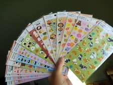 Japan kawaii SUPER cute stickers sheet you choose 97 