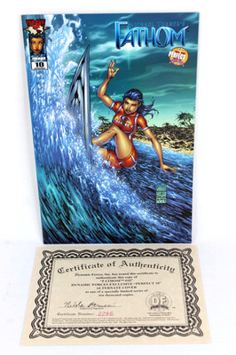 Fathom #10 DF Perfect 10 Michael Turner Variant 2000 Top Cow/Image Comics F+