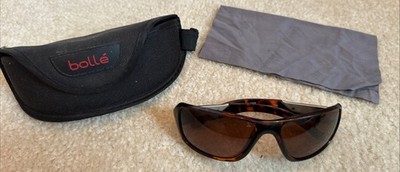 Bolle Smart 11645 Sunglasses Shiny Tortoise Brown Lens Wraparound Discontinued