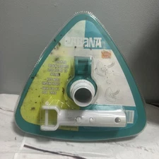 Cabana Pool Weighted Triangular Vacuum Head with Brushes, Swivel Connection