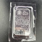 The Royal Mint Star Wars 1 oz .999.9 Fine Silver Bar 1 Ounce Silver Bullion