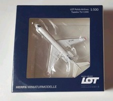 Herpa 537025 LOT Polish Airlines Tupolev TU-134A – SP-LHG 1:500 - OVP