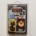 REE-YEES - 1984 MOC 77A Kenner Vintage Star Wars Figure ROTJ w Star Case