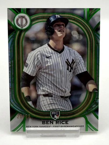 Ben Rice 2025 Topps Ben Rice #97 Green