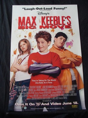 MAX KEEBLES BIG MOVIE movie poster ALEX D LINZ original video store promo