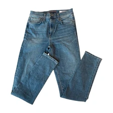 Joes Jeans Ayisha High Rise Slim Fit Medium Wash Denim Women's Jeans Size 27