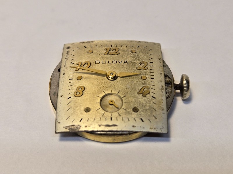 Bulova 10BM Watch Movement 17j /USA