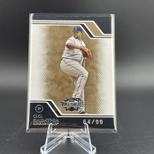 2008 Topps Triple Threads #23 C.C. Sabathia #/99 CLEVELAND INDIANS NY YANKEES