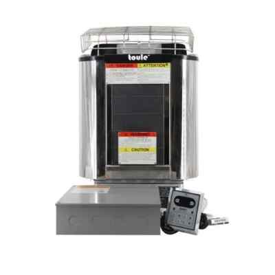 Toule Sauna Heater ETL Cetified 3KW/240-Volt On Wall Digital Control Panel