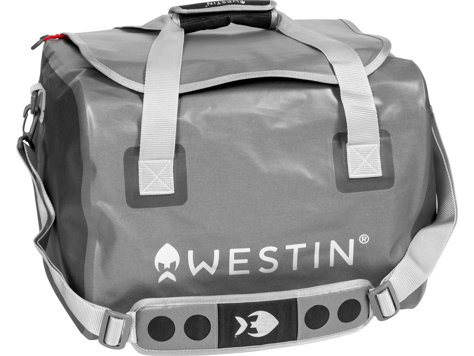 Сумка для обуви Westin W6 Серебристо-серая Angeltasche Wasserabweisend Bootstasche