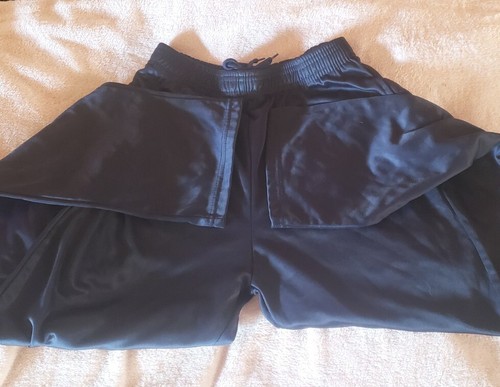 Pantalones de chándal para correr para niños plateados, azules o negros talla grande usados - Imagen 4 de 13
