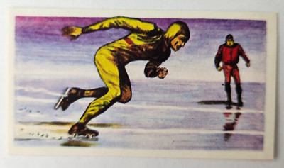 1959 Comet Sweets 2nd Series Olympic Achievements #45 Speed Skating (E)