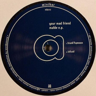 Your Mad Friend - Mafde E.P. (12'', EP) (Very Good Plus (VG+)) - 2992670585