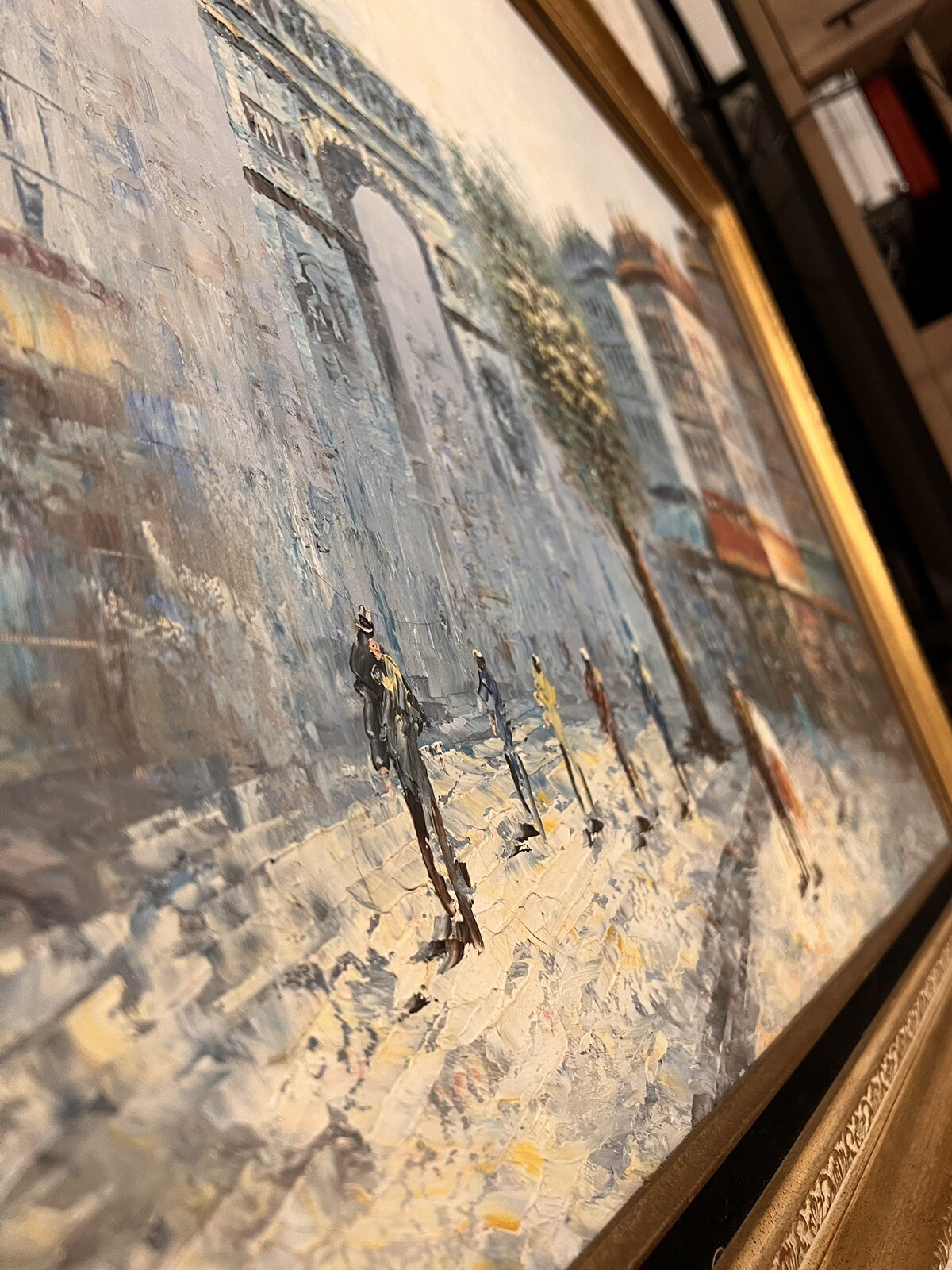 Large Signed Oil Painting eBay