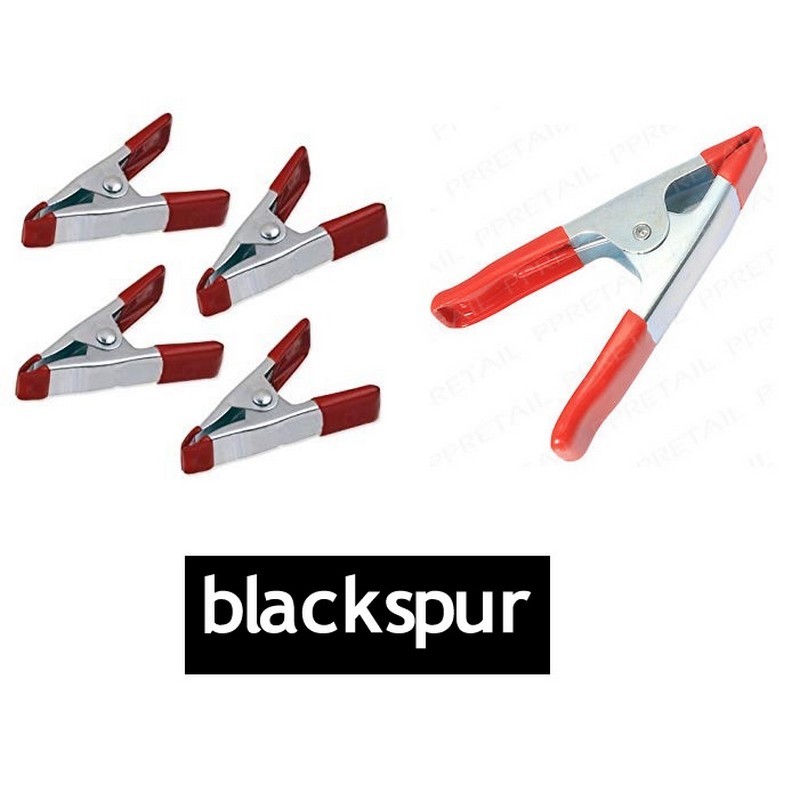 BLACKSPUR 5PCE METAL SPRING CLAMP SET