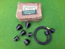 Mullard Valve Tube Tester Base Adaptors Boxed